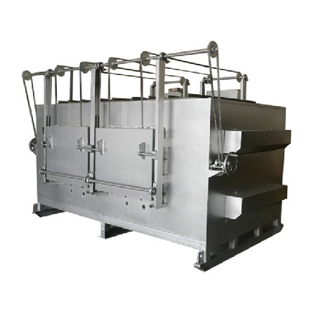 Double gate electric roaster 1
